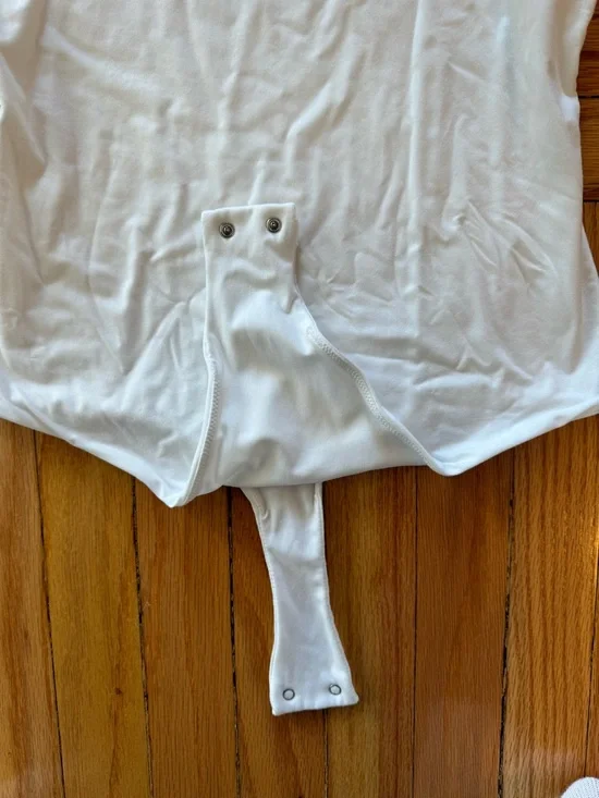 Women’s White Bodysuit - Picture 3 of 4